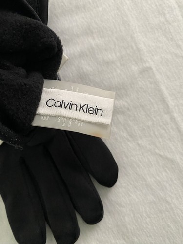 Calvin Klein Women’s Gloves Small Black New - Picture 5 of 7