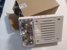 Ceiling Mount White Multi-Candela Horn Strobe easy install new simplex 4906-9130