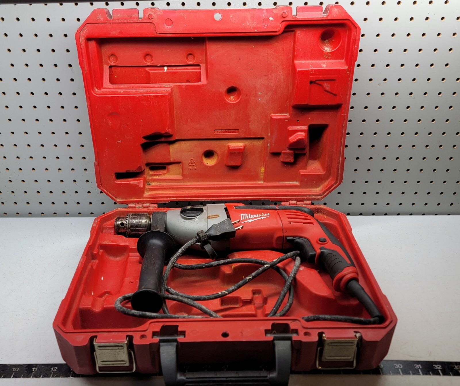 Milwaukee 538021 1/2" 9 Amp Heavy Duty Hammer Drill w/ Case, bx eBay