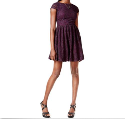Speechless Purple Lace Glitter Party Dress Juniors 9 (NWOT $79) | eBay Speechless Purple Lace Glitter Party Dress Juniors 9 (NWOT $79) | eBay
