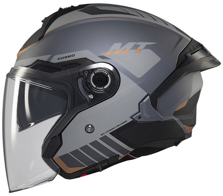 Scooter helmet MT COSMO SV CRUISER C2 MATT M
