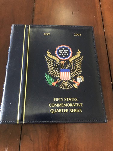 STATEHOOD QUARTERS COLLECTION-1999-2008-P and D mints-Nice album in holder - Picture 2 of 8