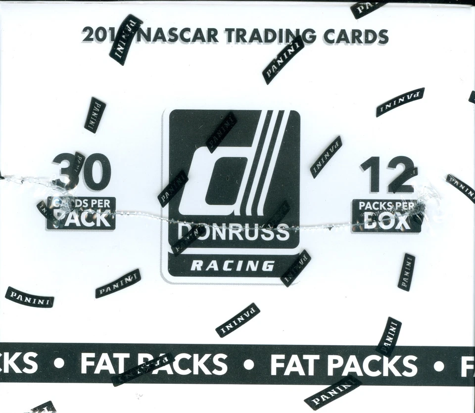 2018 Panini Donruss NASCAR Racing Factory Sealed Jumbo Cello Value Fat Pack Box - Image 2 of 2