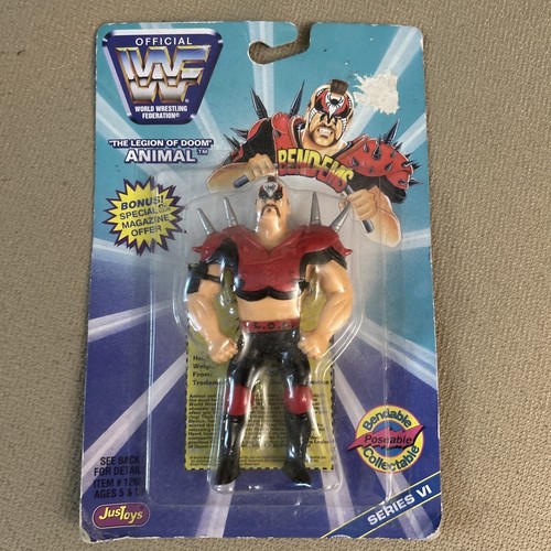 ERROR Hawk in Animal Card Legion of Doom 1997 WWF ...