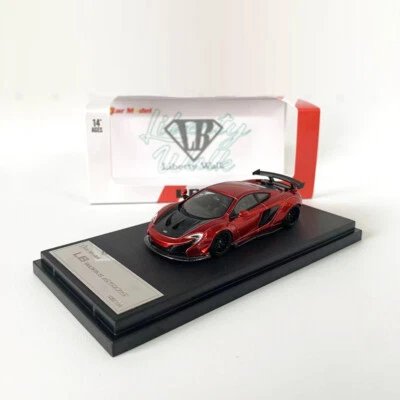 1/64 Star Model LBWK MCL 650S メタリックレッド Star Models 1:64 LBWK LB-Works MCL 650S Diecast Model Car