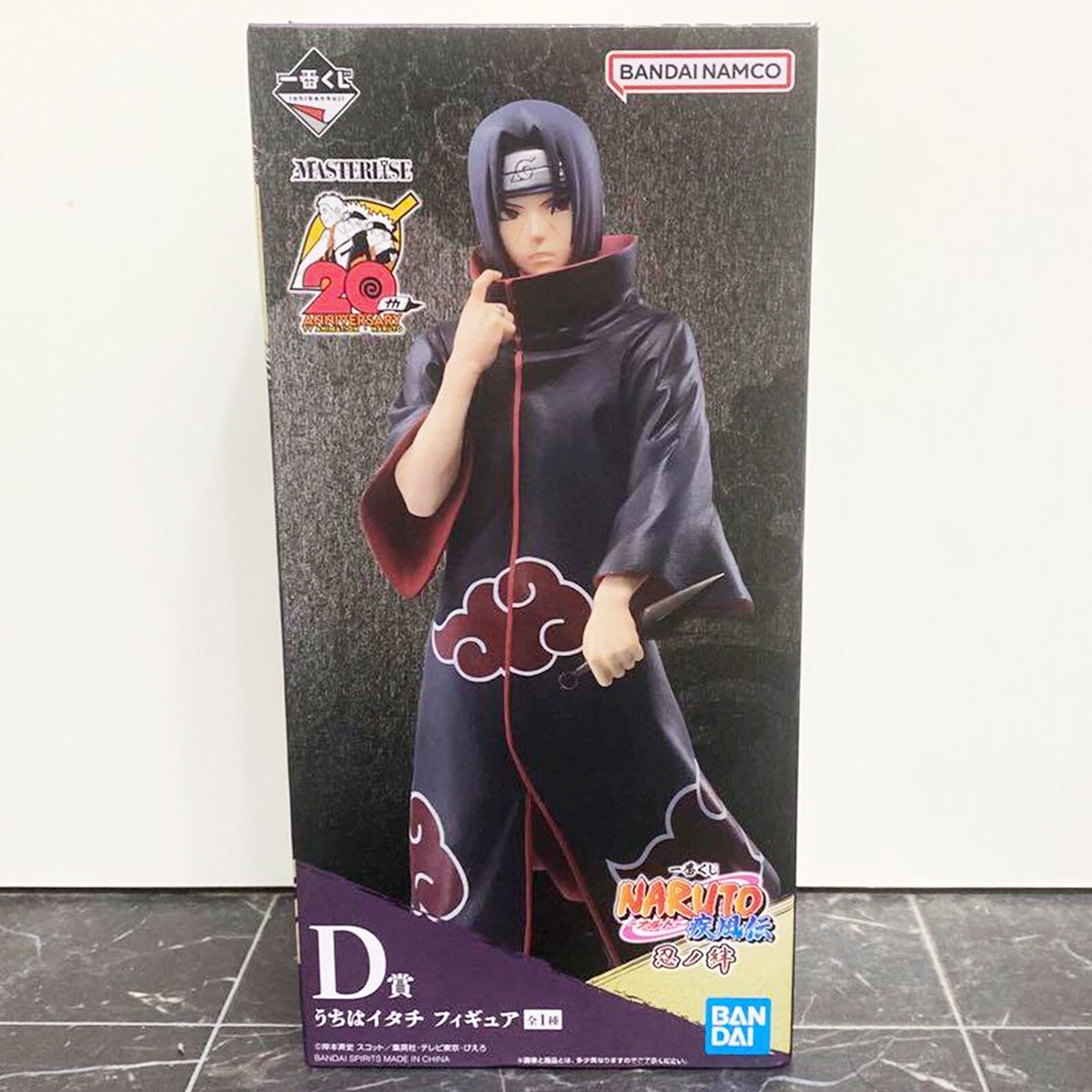 Ichiban Kuji NARUTO Shippuden Shinobi Bonds Prize D Itachi Uchiha
