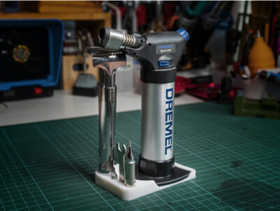 Stand Holder/Organizer for Dremel 2200 VersaFlame Multi-Function Butane Torch