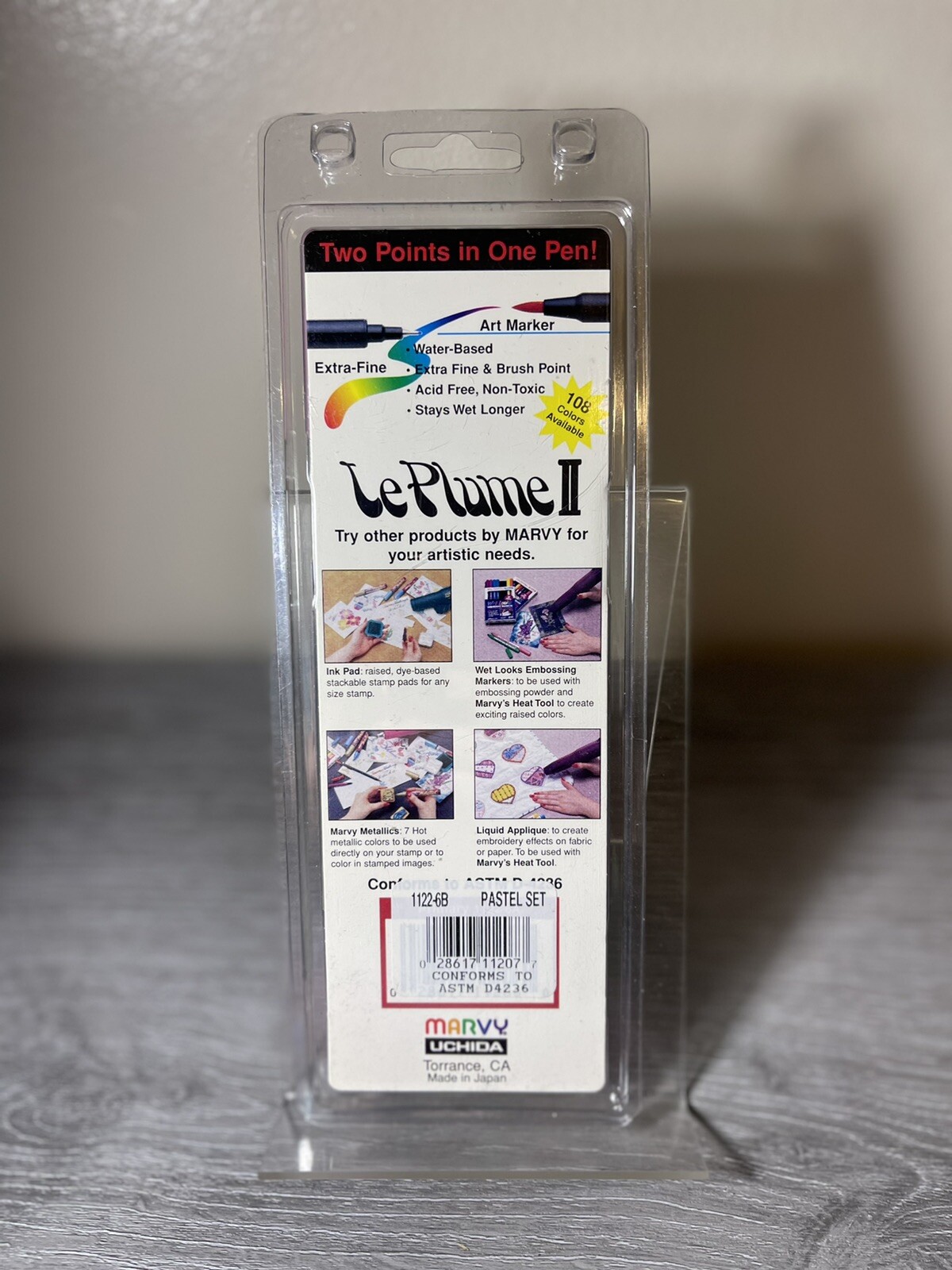 Le Plume 2 Water Based Art Markers, Pastels Art Markers, New