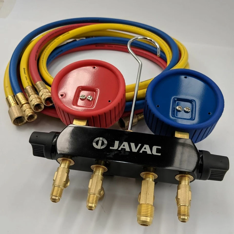 R32 Refrigerant Manifold Gauge Set, Quality A2L Rated set from Javac Australia. - image 4 of 4