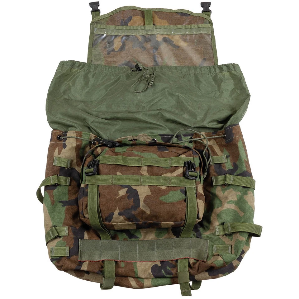 US Army Mainpack Rucksack Field pack Molle II 100 Liter Bag woodland camouflage - Bild 4 von 4