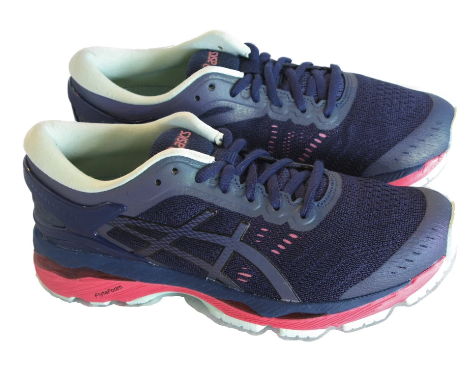 Zapatos para correr Asics Gel Kayano 24 para mujer EE. UU. Talla 6 EUR 37,5 Light-Show púrpura Foto 3 de 4