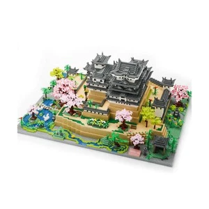 Japanese Micro Mini Building Blocks Sets for Adults Japan Himeji Castle with ...