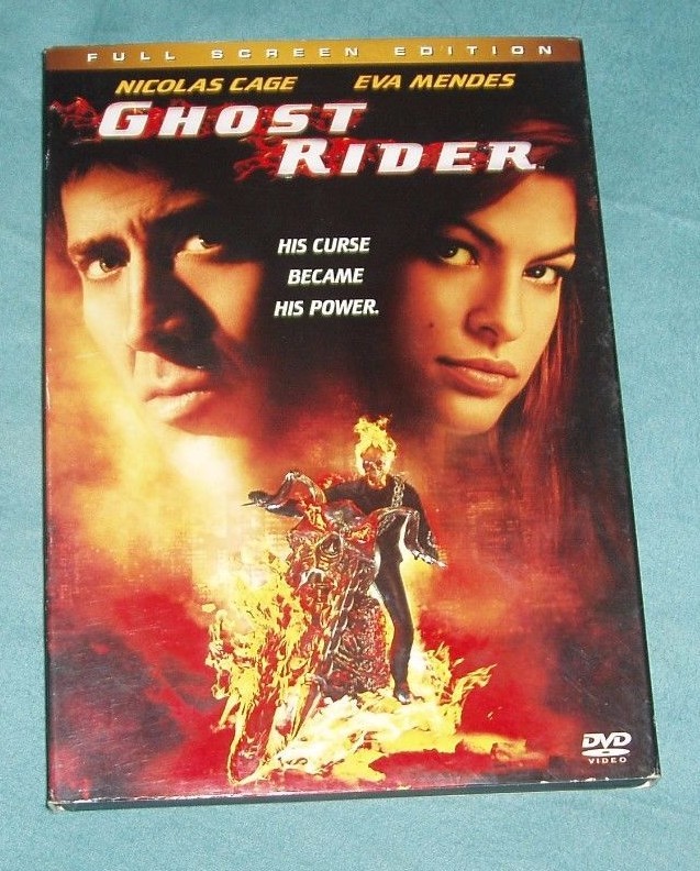 Ghost Rider (DVD, 2007, Full Frame) Nicholas Cage 43396193048| eBay