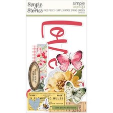 Simple Stories - Simple Pages - Page Pcs, Simple Vintage Spring Garden, SGD21738