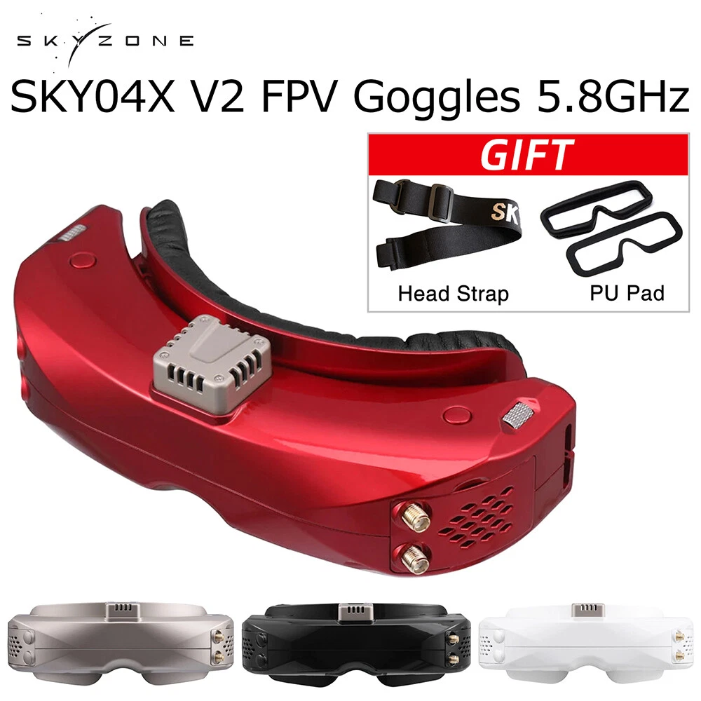 SKYZONE SKY04X V2 FPV Video 1280X960 DVR Goggles Receiver OLED 5.8