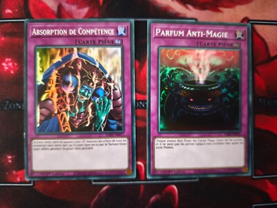 Carte yu gi oh FR Parfum Anti Magie & Absorption de Compétence | eBay