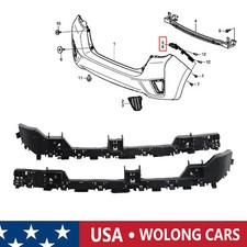 Rear Left Right Bumper Bracket For 2015-2017 Honda Fit 1.5l 4-door Us
