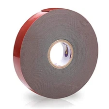 ATack Acrylic Mounting Tape, Red, 1" x 450"