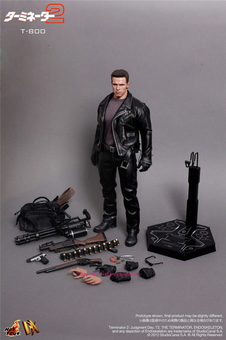 Hot Toys- DX10 T-800 Terminator 2: Judgment Day 1/6 Action Figure INSTOCK