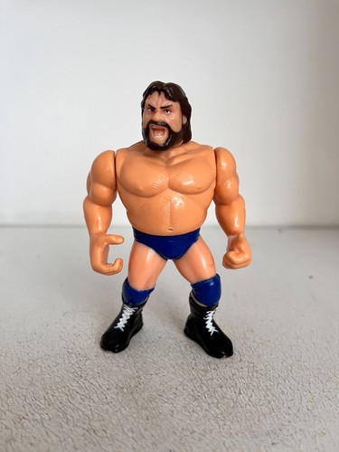 WWE HACKSAW JIM DUGGAN HASBRO WRESTLING ACTION FIG...