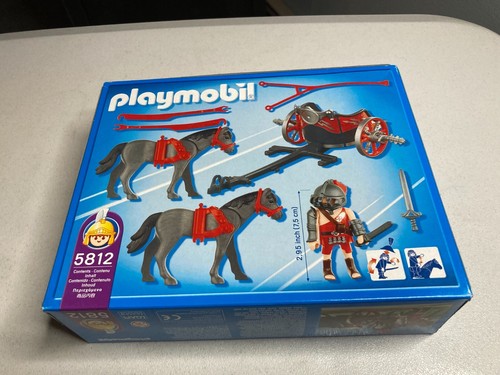 Playmobil Set 5812 Roman Carriage History Troop Builder for Colosseum Sealed Box - Picture 2 of 7