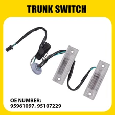 Trunk Release Touch Pad +Licence Plate Lamp For Chevy Cruze 1.8L 1.4L 95107229