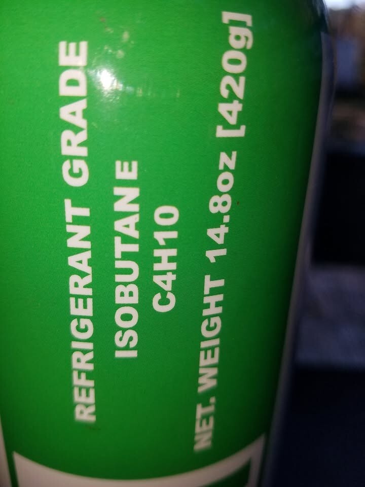 Chem Penn r600a Frefrigerant-14.8 oz Cylinder