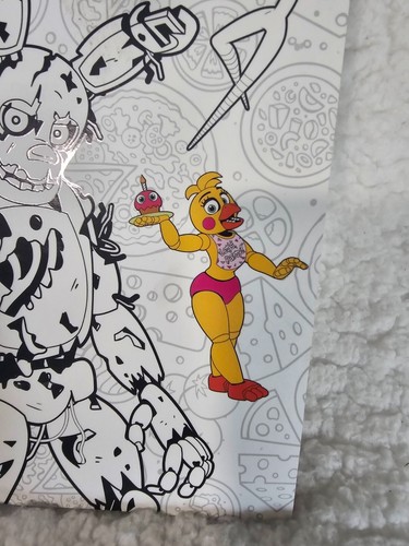 New Official Five Nights At Freddy's Video Game Coloring Book Scholastic 2021 - Picture 2 of 14