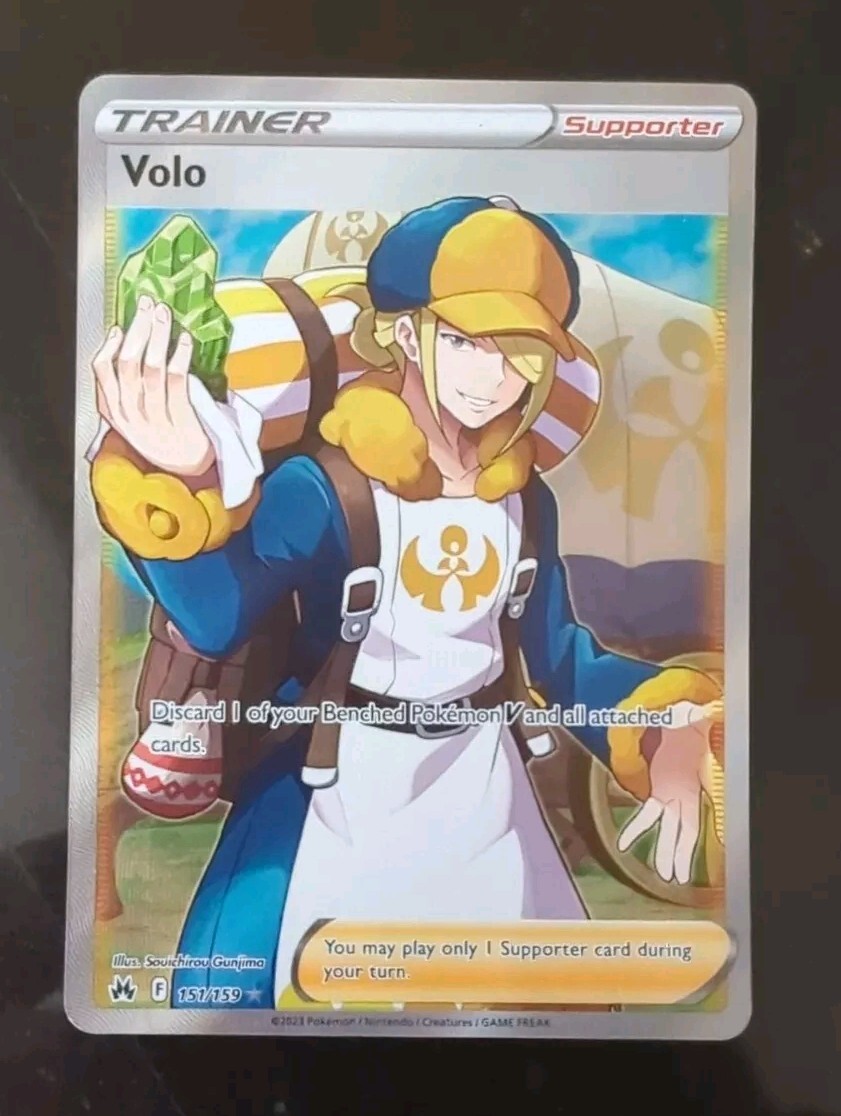 ⚡ Pokemon TCG Volo Crown Zenith 151 Ultra Rare MT Trainer card Supporter