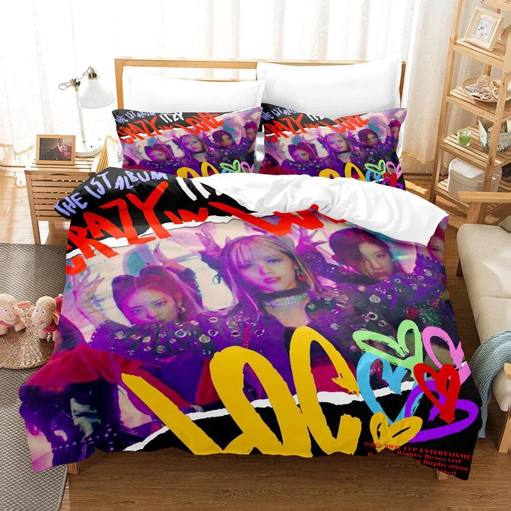 Kpop Group ITZY Bedding Set