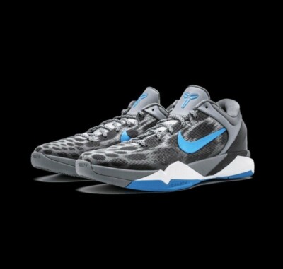 SUPER RARE Size 18 Nike Zoom Kobe 7 System “Snow Leopard” Cheetah