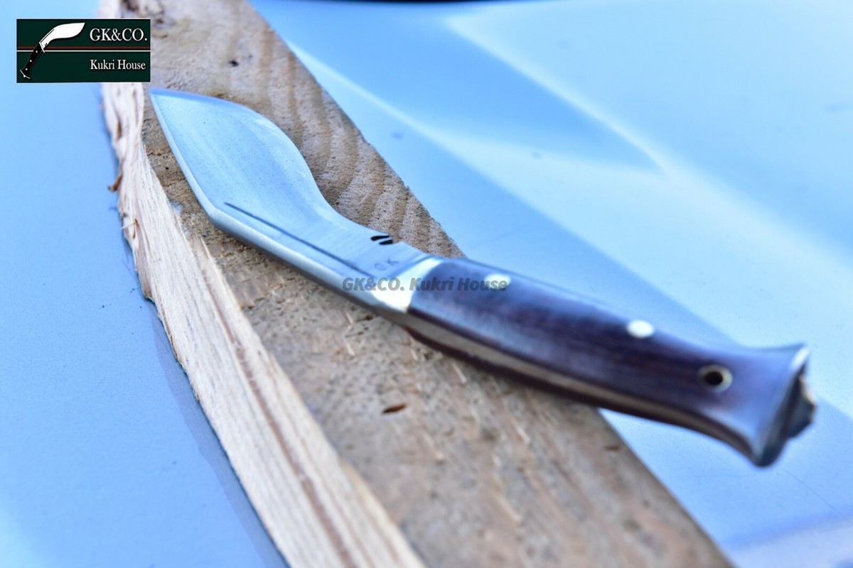 Genuine Gurkha Kukri Knife - 10.25" Blade, Horn Handle, High-Carbon Steel, Handmade In Nepal