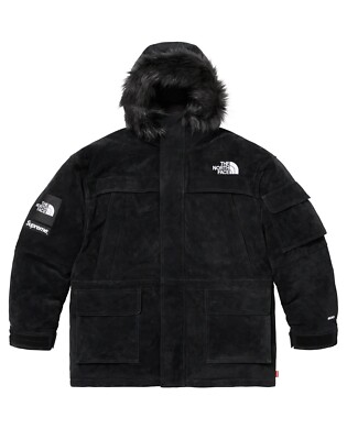 Supreme The North Face Suede 600-Fill Down Parka - BLACK Brand New - Medium