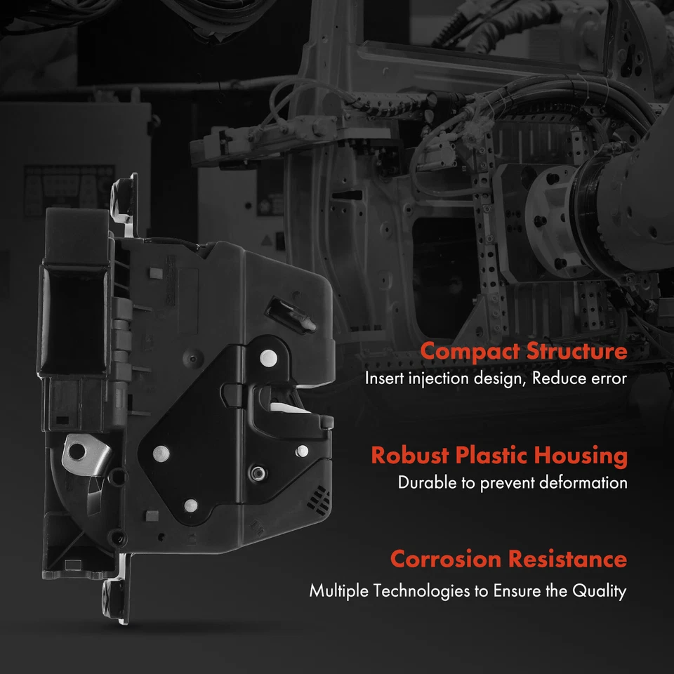 Rear Trunk Latch Lock Actuator w/ Power Lock 5Pins for BMW 535i 550i 51247269543 - Изображение 4 из 4