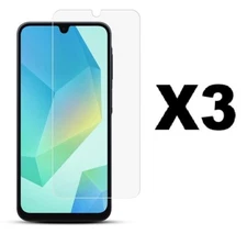 3 Pack Tempered Glass Protector, Anti Scratch, for Samsung Galaxy A16 5G