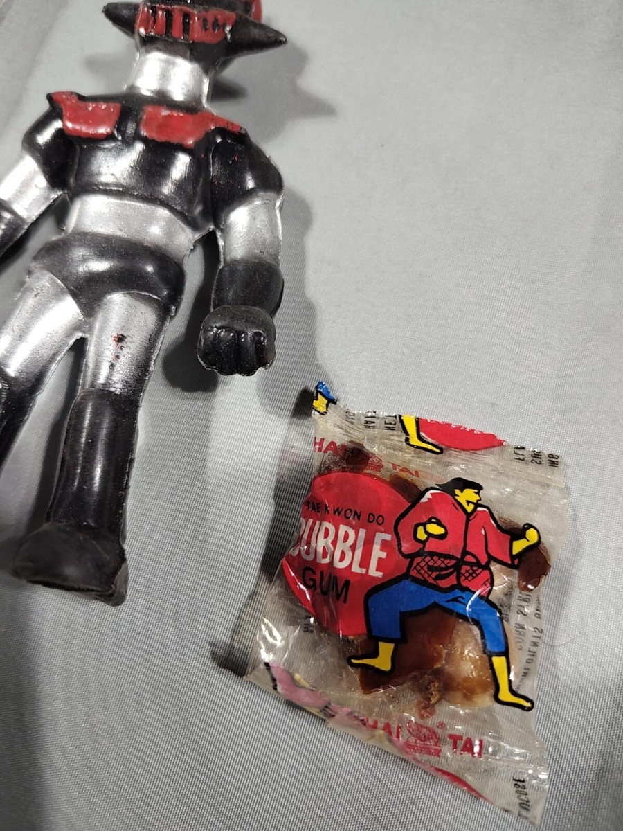 Very Rare Vintage 1970's MAZINGER Z Bootleg Plastic Blow