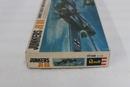 Revell Junkers JU 88 1/72 Scale Model Kit Complete Unbuilt H-113 - Picture 2 of 8