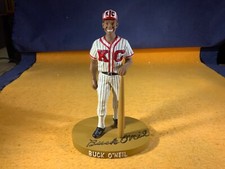 N8-94 HARTLAND NEGRO LEAGUE BASEBALL STATUE - BUCK O’NEIL AUTOGRAPHED - NO BOX