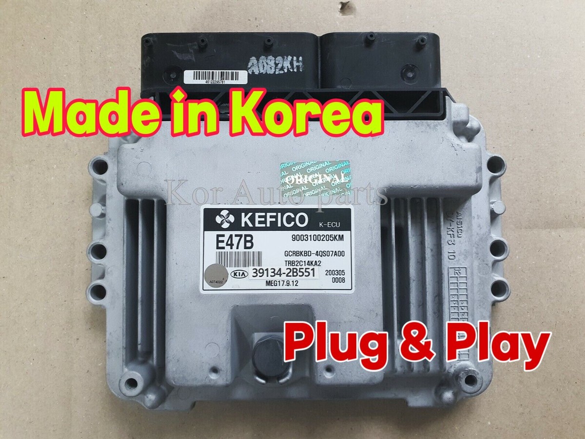 KIA Rio 1400cc 39134-2B551 For Engine control Module ECU 2012-2014