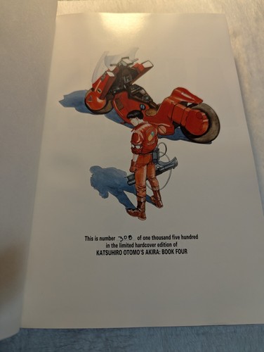 Ultra Rare Limited Edition And Numbered Akira Volume 1-5 - Imagen 9 de 11