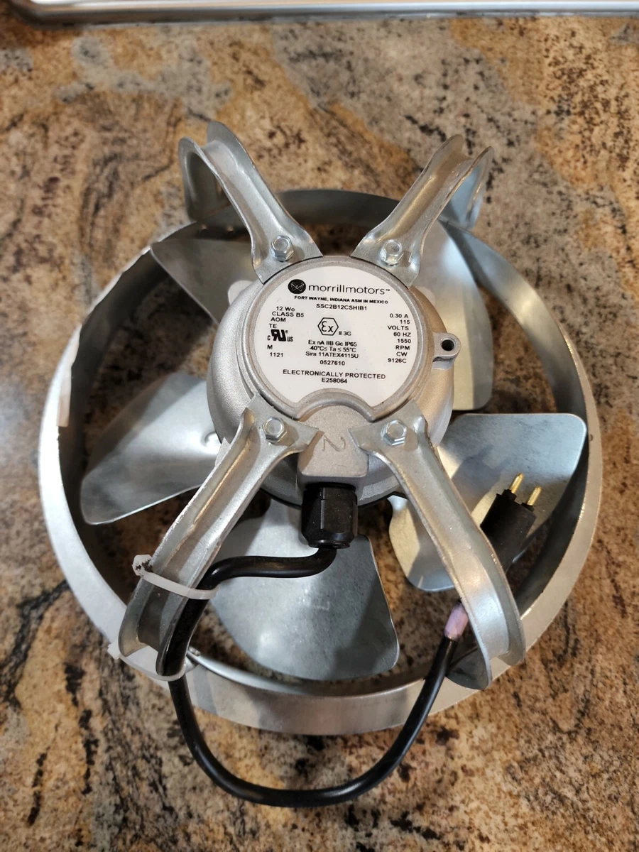 HUSSMANN 0548145 FAN ASSY 12 watt 115 volt KRYO 8 inch | eBay