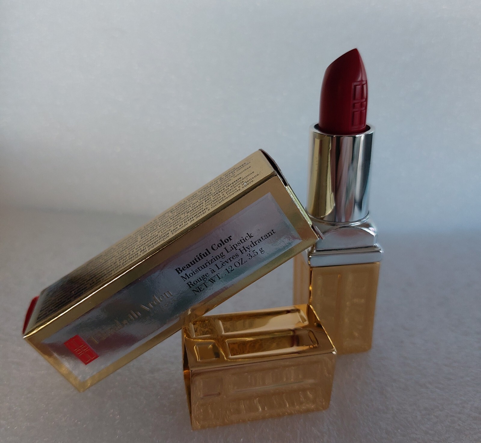 ELIZABETH ARDEN BEAUTIFUL COLOR LIPSTICK 02 RED DOOR