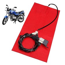 Waterproof 12V Motorcycle ATV E-Bike Seat Heating Pad Heater Kit with Switch