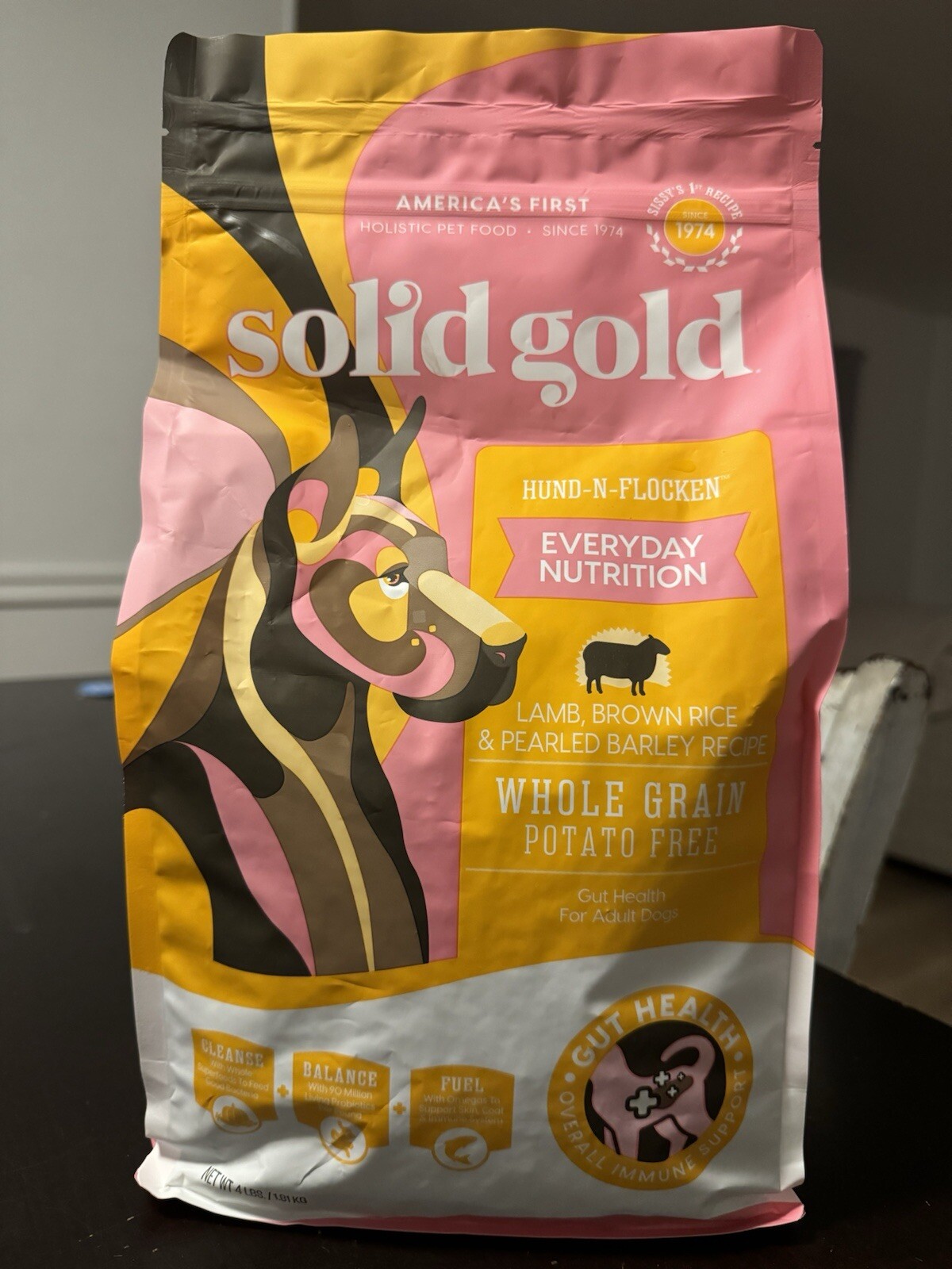 Solid Gold Hund N Flocken Lamb, Brown Rice & Pearled Barley 