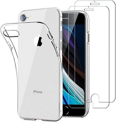 Coque Silicone Transparente Little Boutik Pour IPhone SE 2022 - Protection Légère, Neuf Sous Emballage