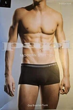 Papi -Modern Stretch Brazilian Trunk, Men's Underwear -Size L (36"-38") -NEW