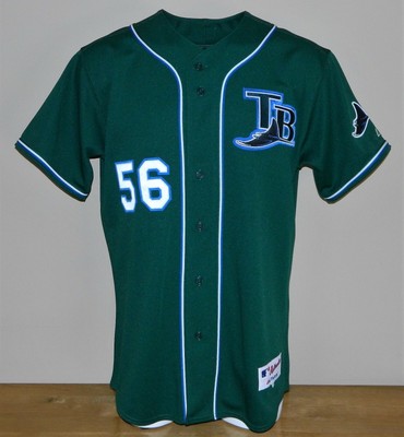 tampa bay devil rays jersey history
