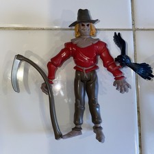 Batman animated series 1993 SCARECROW 100% Complete Sickle Crow DC Kenner