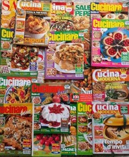 Lotto 18 Riviste Cucina Vintage “Cucinare Bene” Cucina Moderna Ricette Italiane 