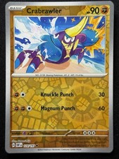 Crabrawler 114/197 SV03: Obsidian Flames Reverse Holo NM
